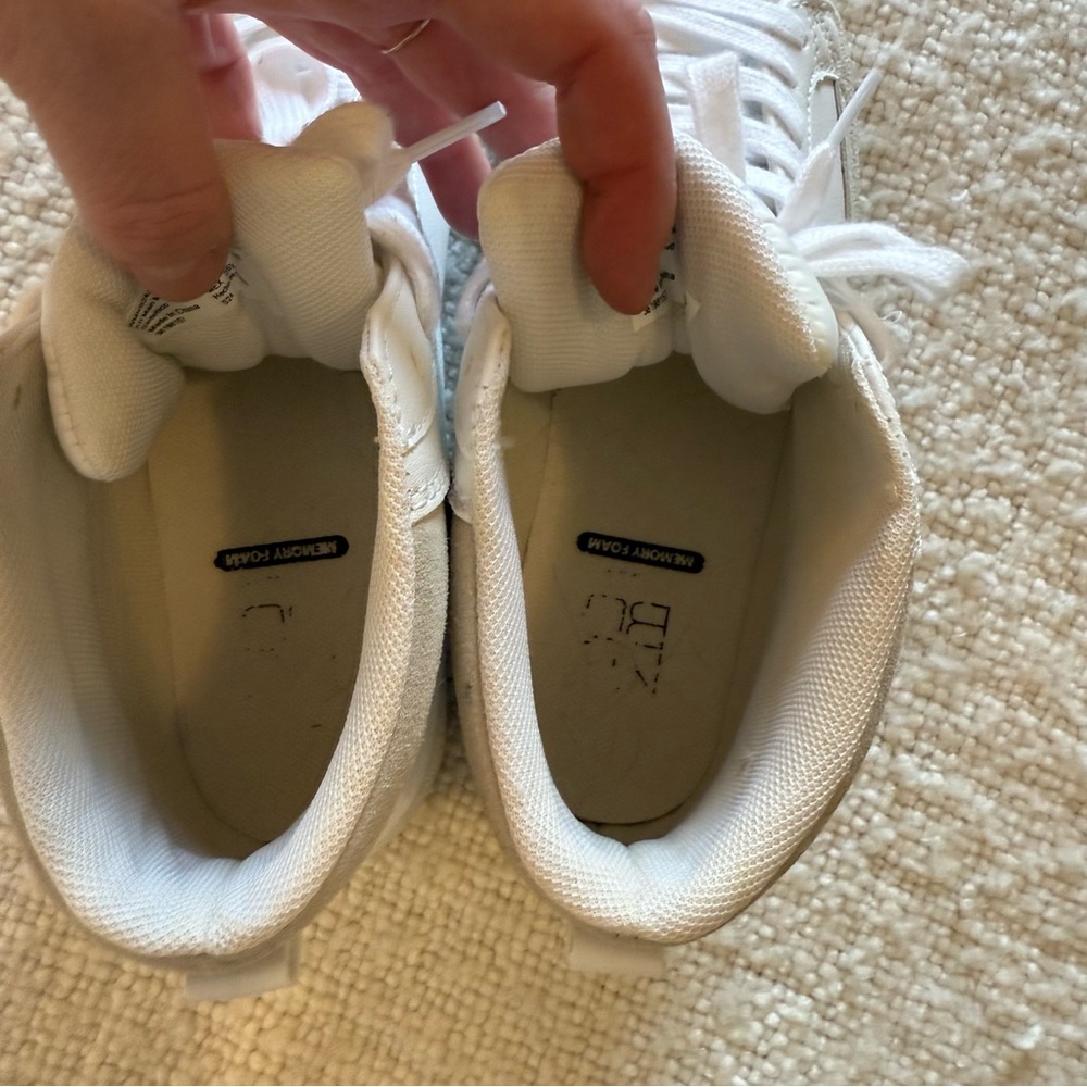 NOBO White High-Top Sneakers 8.5 - Picture 4 of 6